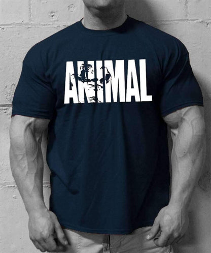 Men's old school animal training shirt - ALLRJ