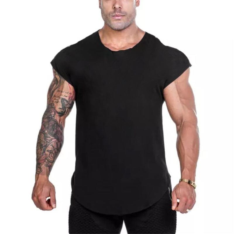 Men's Sleeveless Slim Tee - ALLRJ