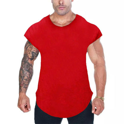 Men's Sleeveless Slim Tee - ALLRJ