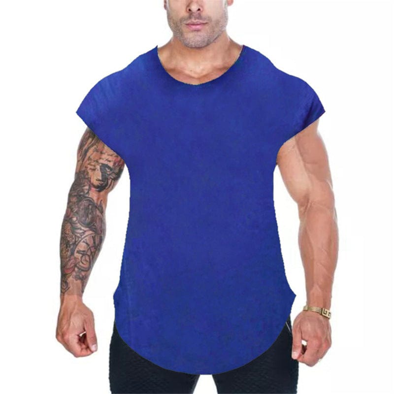 Men's Sleeveless Slim Tee - ALLRJ