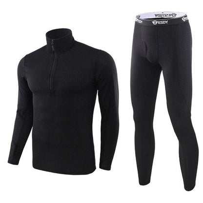 Men’s Split Joint Long Sleeve Two Piece set - ALLRJ