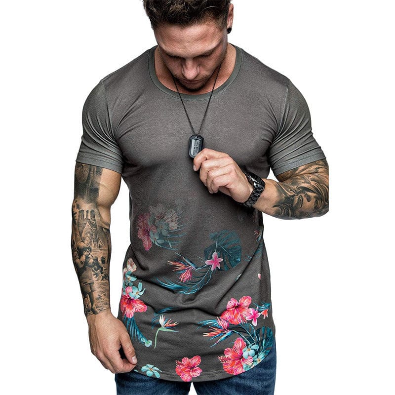 Mens summer vibes print shirt - ALLRJ
