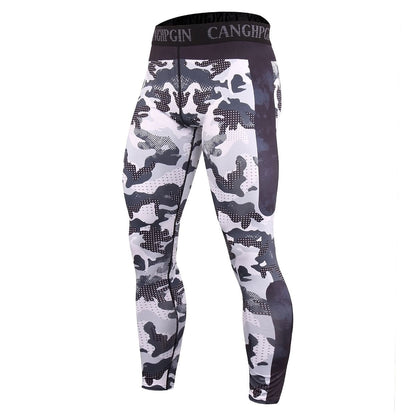 Mens tactical muscle compression legging - ALLRJ