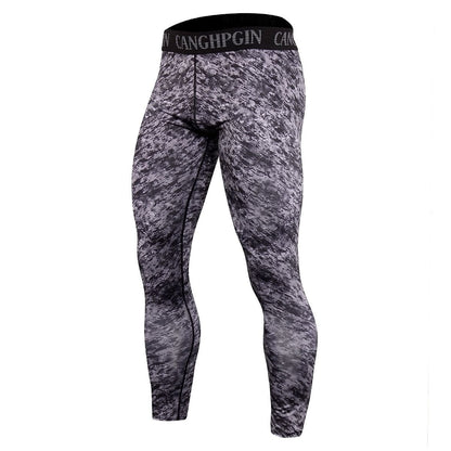 Mens tactical muscle compression legging - ALLRJ