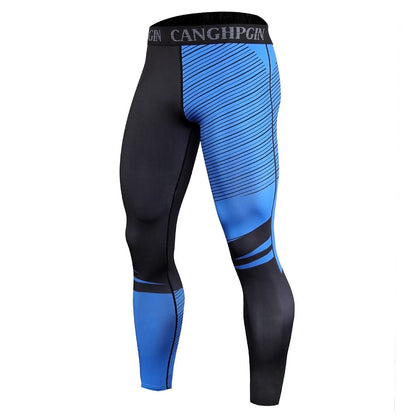 Mens tactical muscle compression legging - ALLRJ