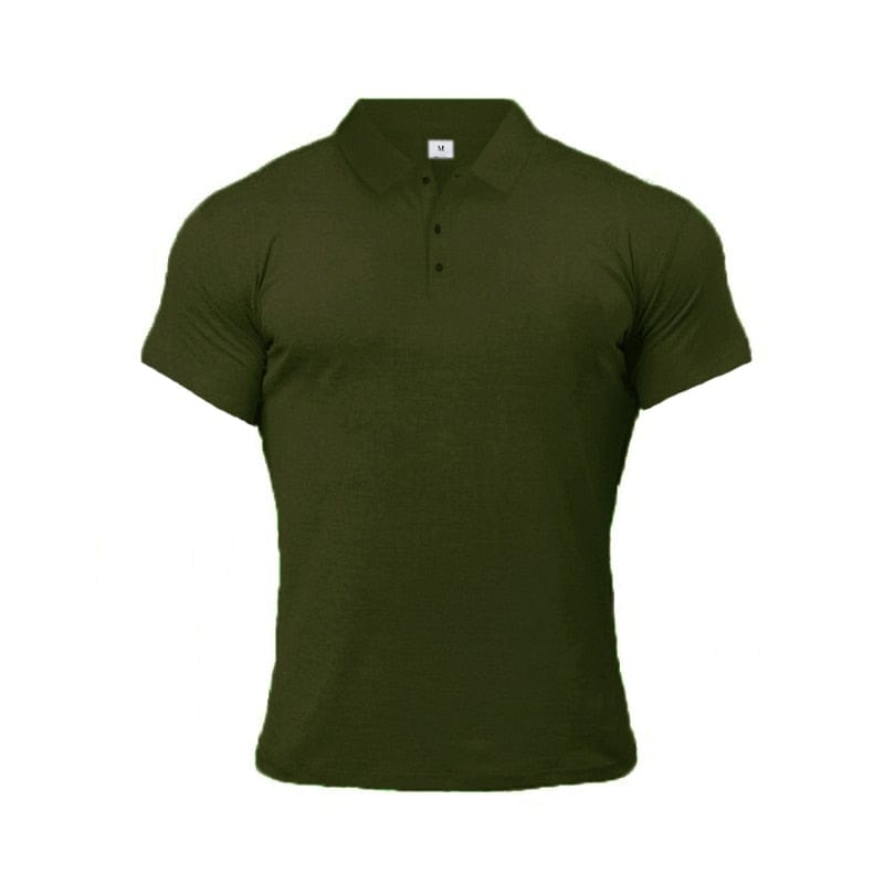 Men's thiery muscle polo - ALLRJ