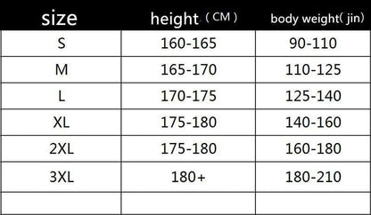 Men's Two - piece tights and long sleeve compression suit - ALLRJ