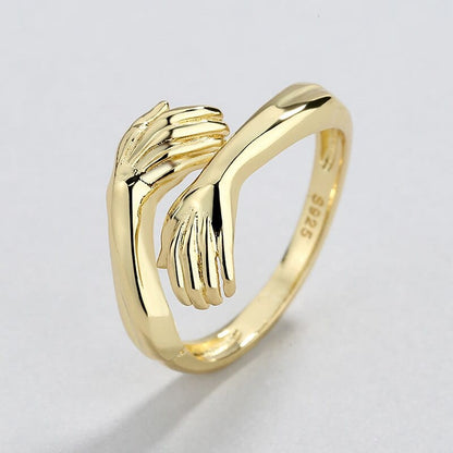 Muscle Hug Ring | 925 Sterling Silver - ALLRJ