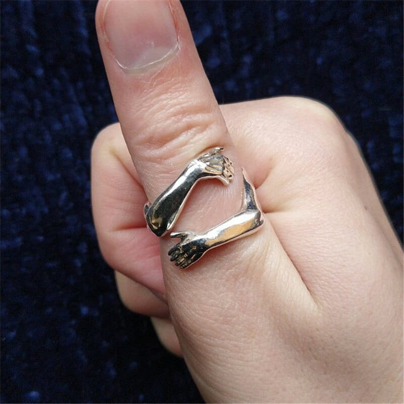 Muscle Hug Ring | 925 Sterling Silver - ALLRJ