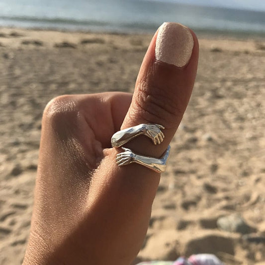 Muscle Hug Ring | 925 Sterling Silver - ALLRJ