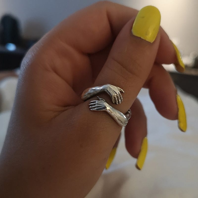 Muscle Hug Ring | 925 Sterling Silver - ALLRJ
