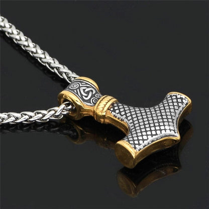 Muscle Viking Thor Hammer necklace - ALLRJ