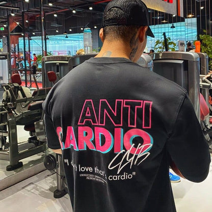 No Cardio club t-shirt - ALLRJ
