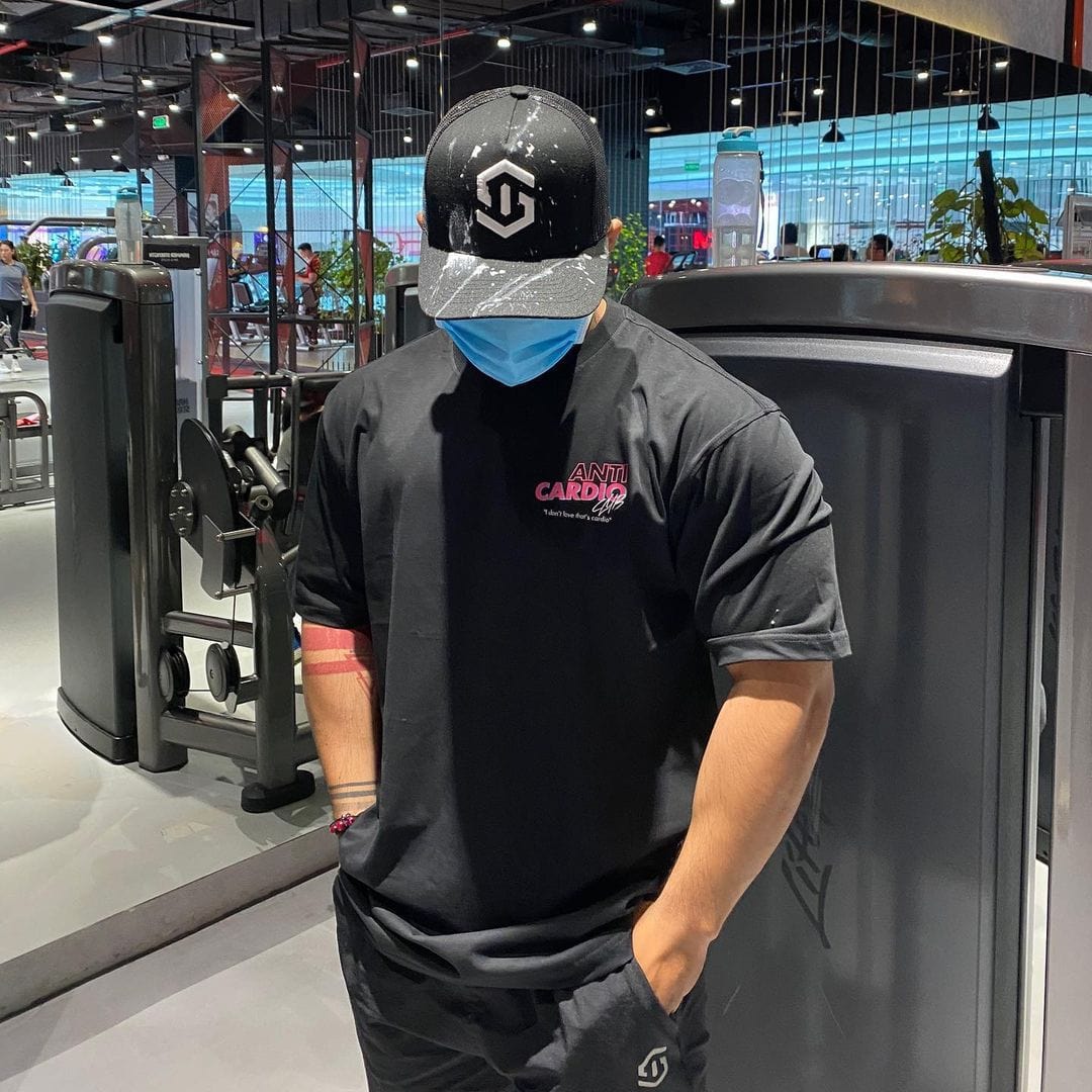 No Cardio club t-shirt - ALLRJ