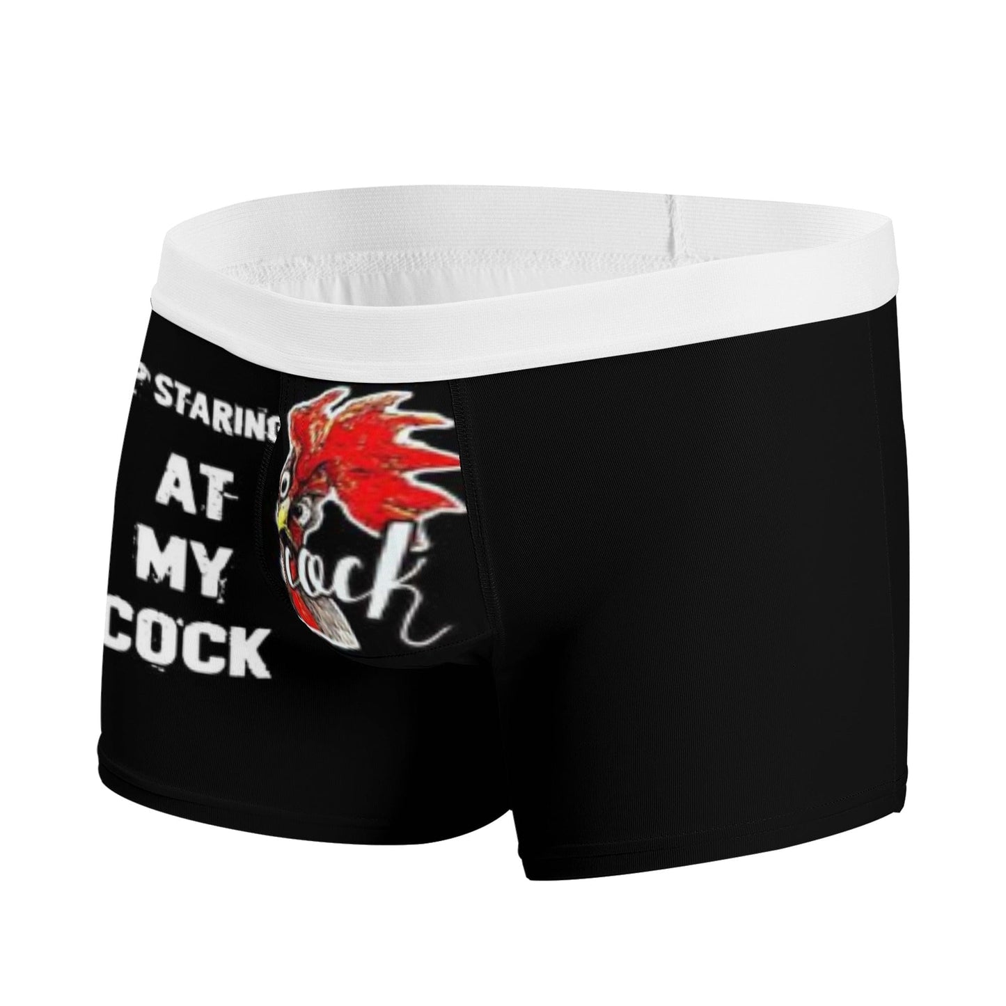 popcustoms Men's Funny Boxer Briefs