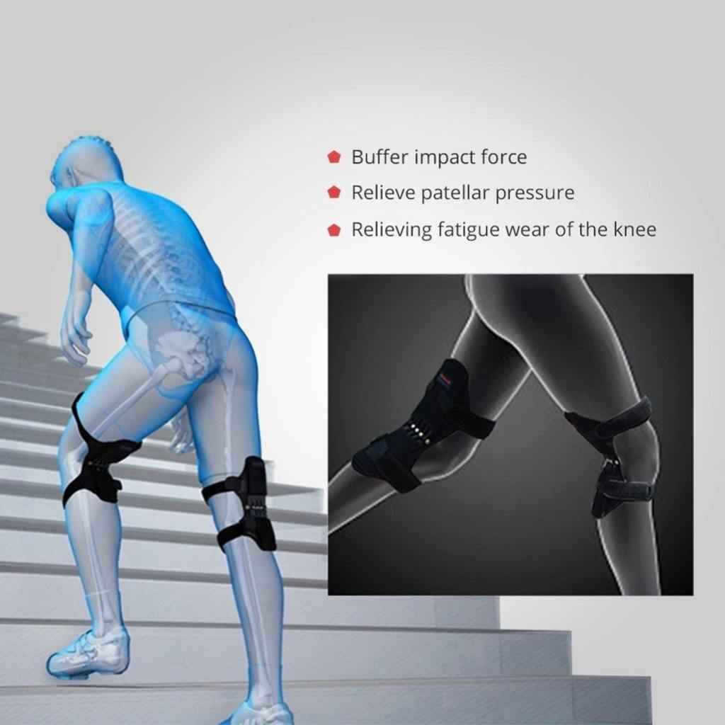 Power Lift Joint Support Knee Pads (Pair) - ALLRJ