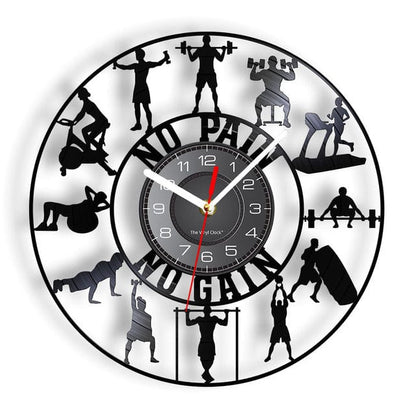 Retro Vinyl Wall Clock - ALLRJ