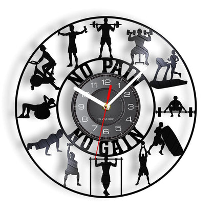 Retro Vinyl Wall Clock - ALLRJ