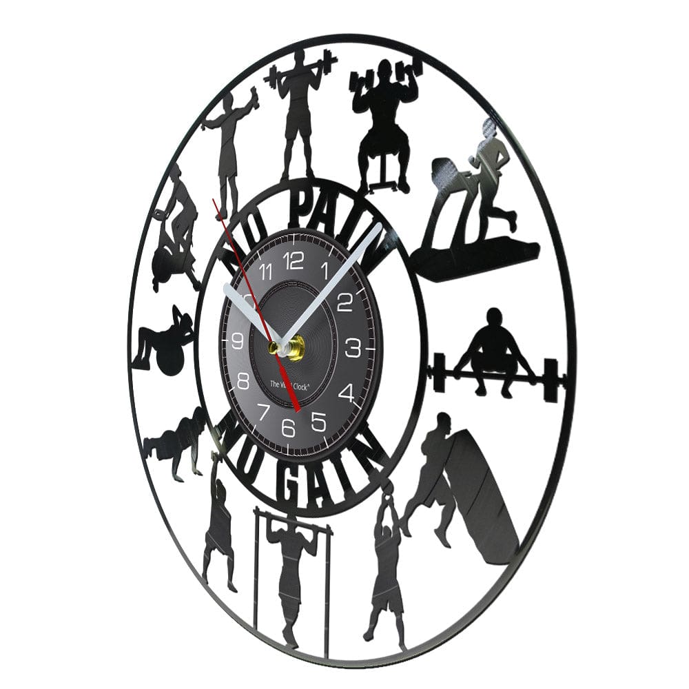 Retro Vinyl Wall Clock - ALLRJ