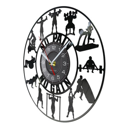 Retro Vinyl Wall Clock - ALLRJ