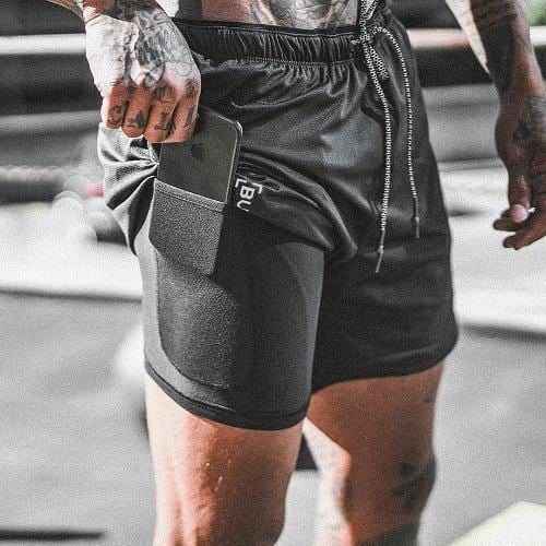 Secure Pocket Fitness Shorts - ALLRJ