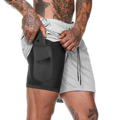 Secure Pocket Fitness Shorts - ALLRJ