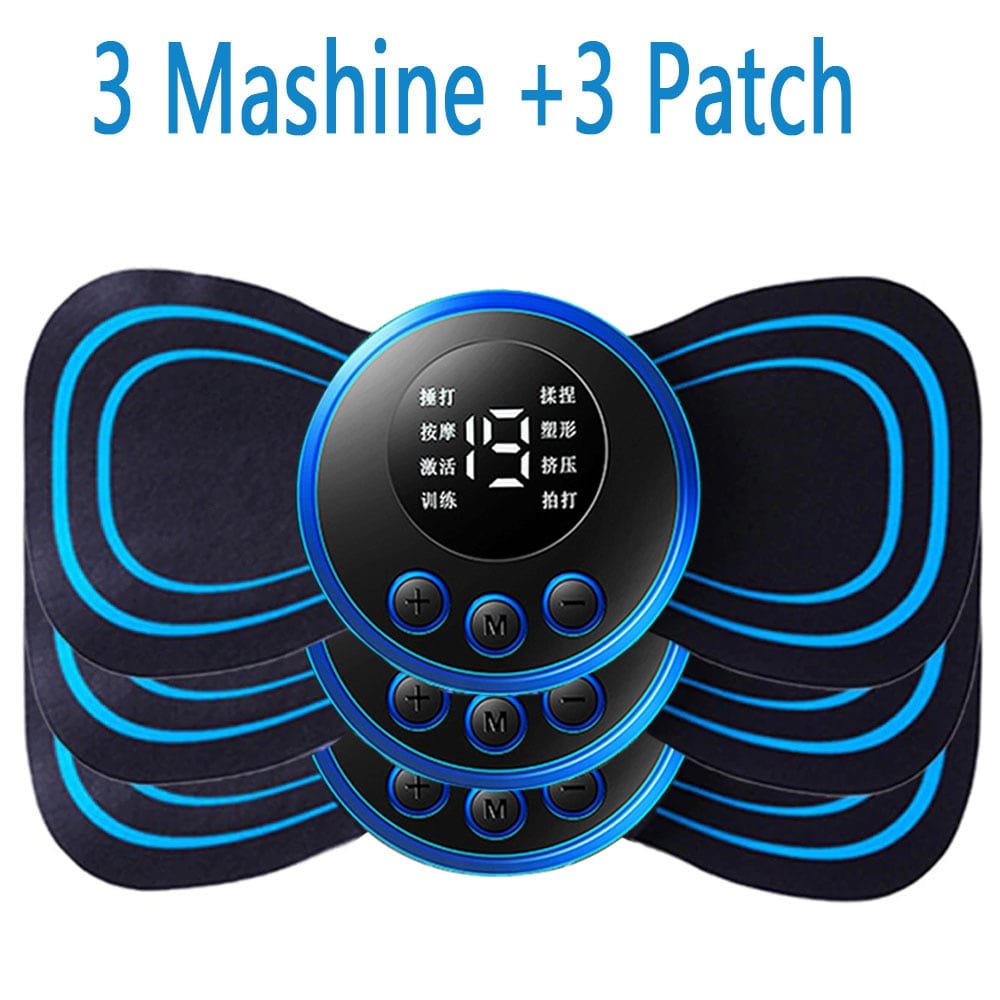 LCD Display EMS Muscle Stimulator - ALLRJ