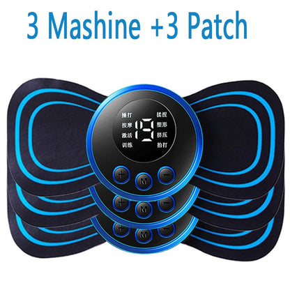 LCD Display EMS Muscle Stimulator - ALLRJ