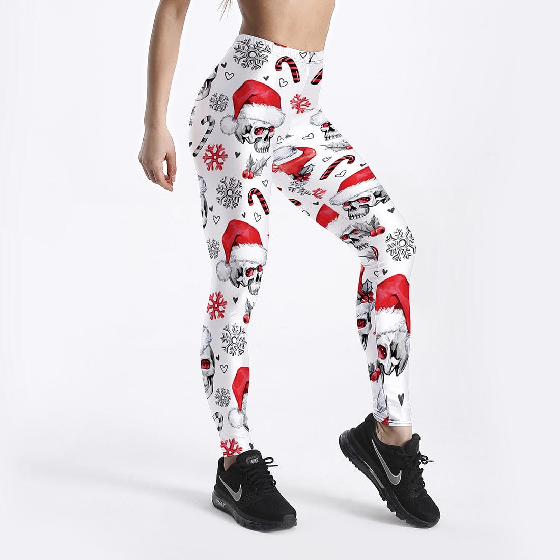 Skull Christmas Leggings - ALLRJ