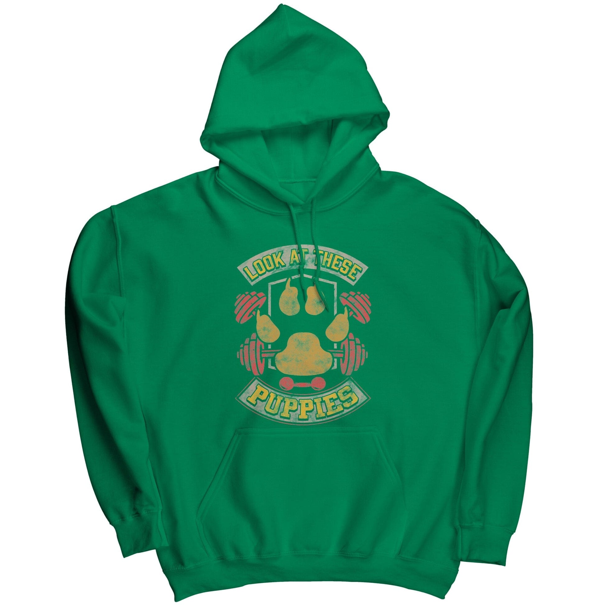 Look at these puppies muscle hoodie - ALLRJ