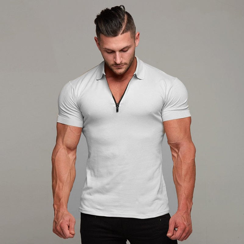 teelaunch Polo Men's short sleeve fitness polo shirt