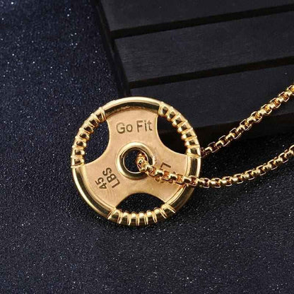 The Plate of Zeus Titanium Necklace - ALLRJ