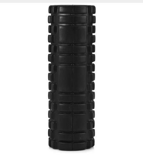 Yoga Foam Roller - The Best Floating Trigger Point Massage Therapy Roller black