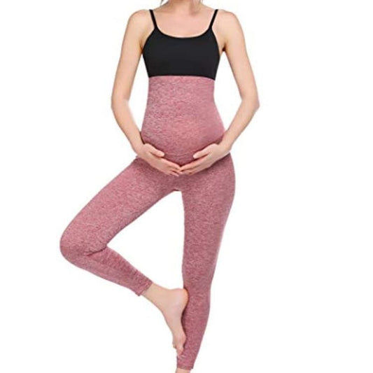Women's Tight - fitting Maternity Yoga Pants - ALLRJ