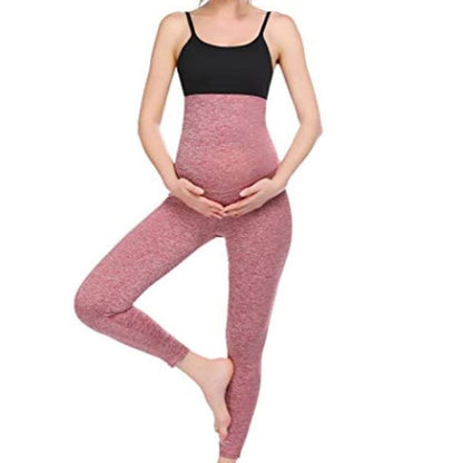 Women's Tight - fitting Maternity Yoga Pants - ALLRJ