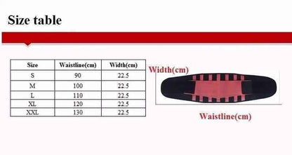 X - Burn Neoprene waist trainer belt - ALLRJ